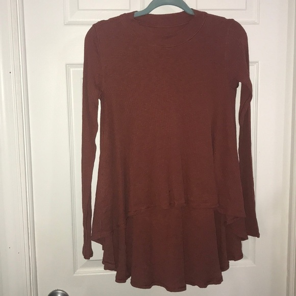 lululemon athletica Tops - Lululemon Dare to Drape Long Sleeve Rustic Clay